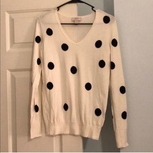 Polka Dot Loft Sweater